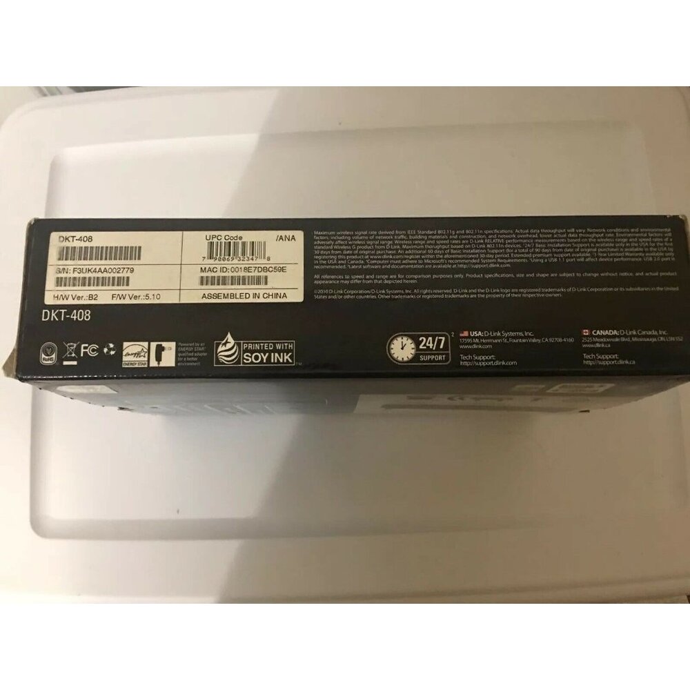 Wireless N 300 Router Bundle‎ D-Link DIR-615 USB Network Starter Kit - Picture 9 of 10